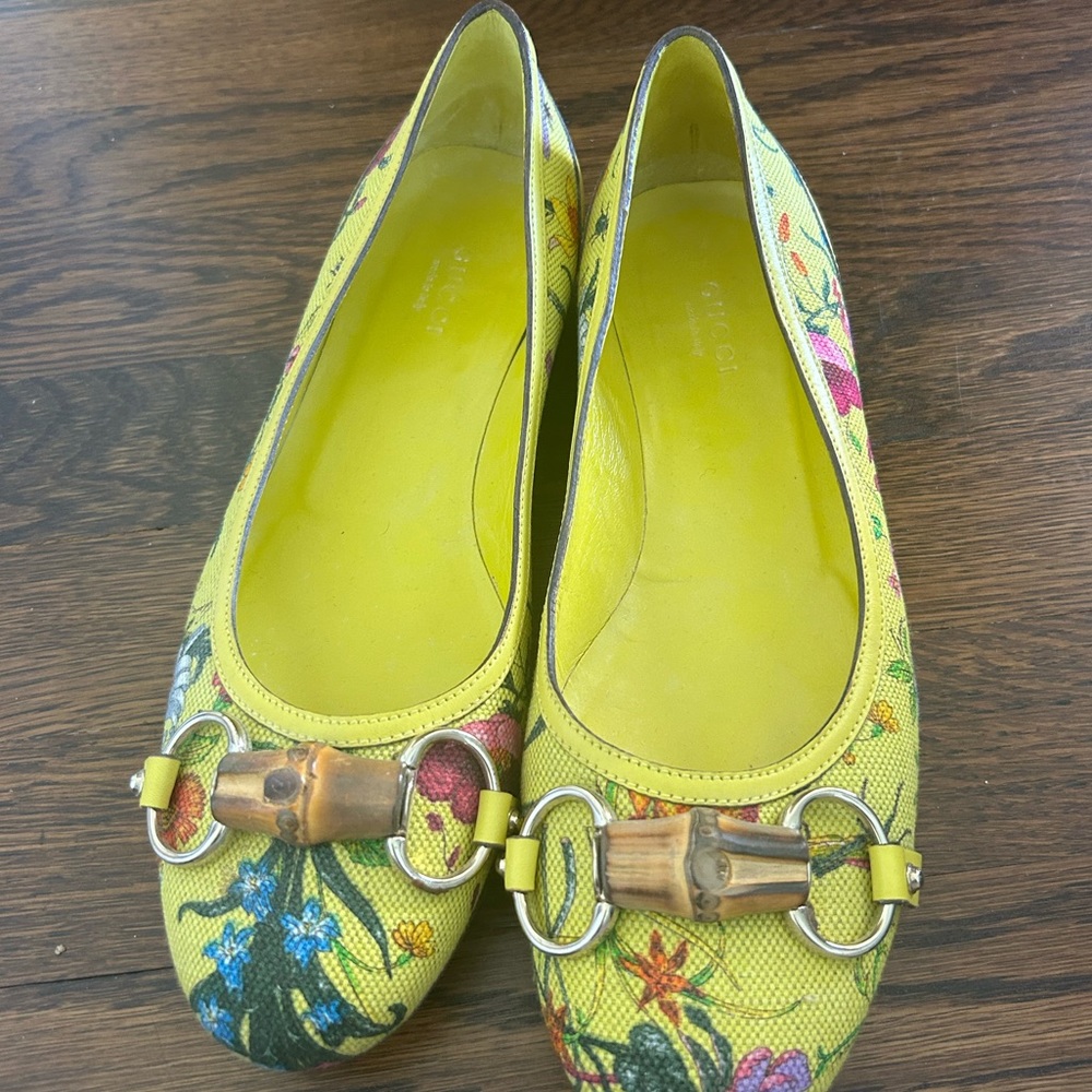 Cloth Gucci ballet flats